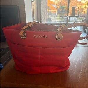 Michael Kors leather tote